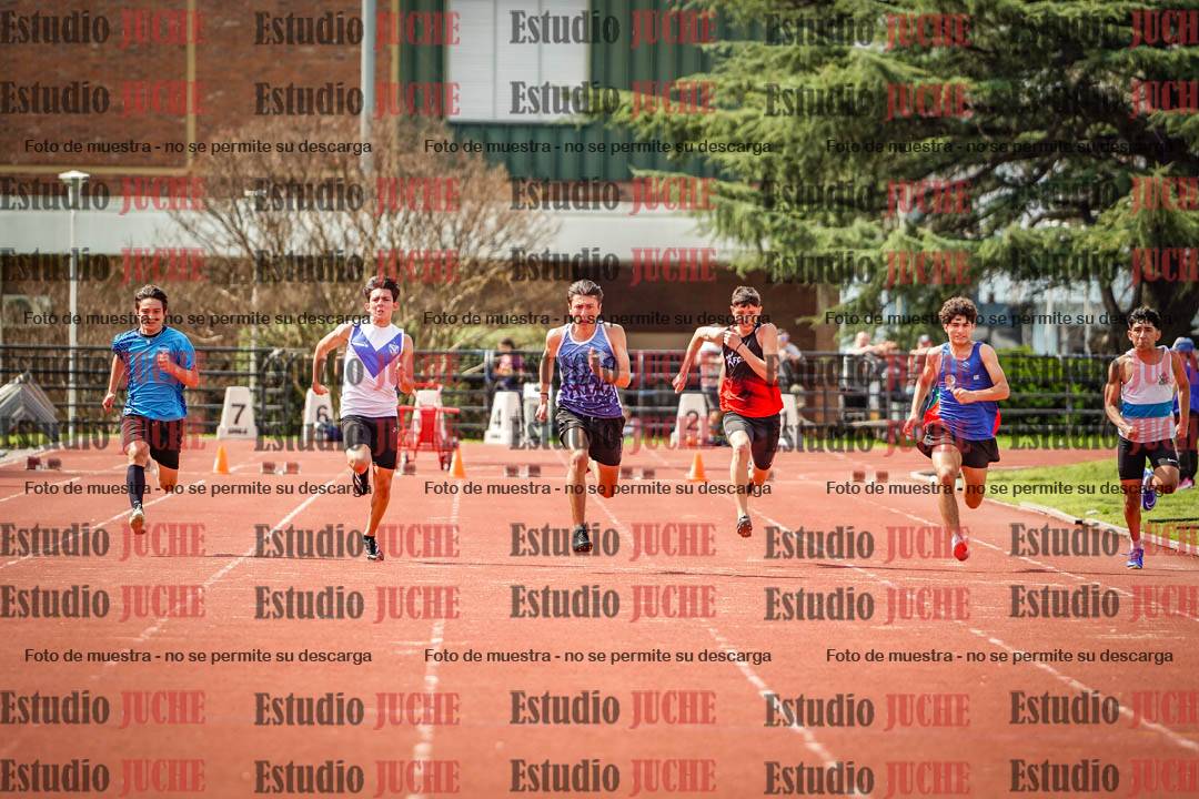 Fotos de los 80 m llanos de varones - FINAL