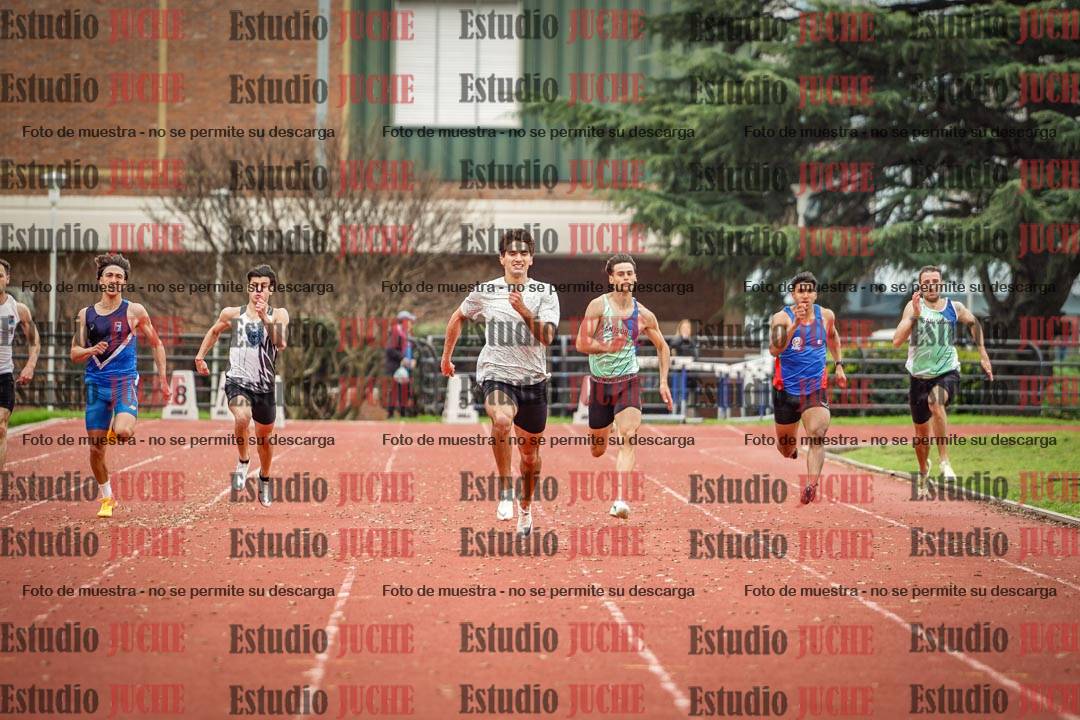 Fotos de los 200 m llanos de varones