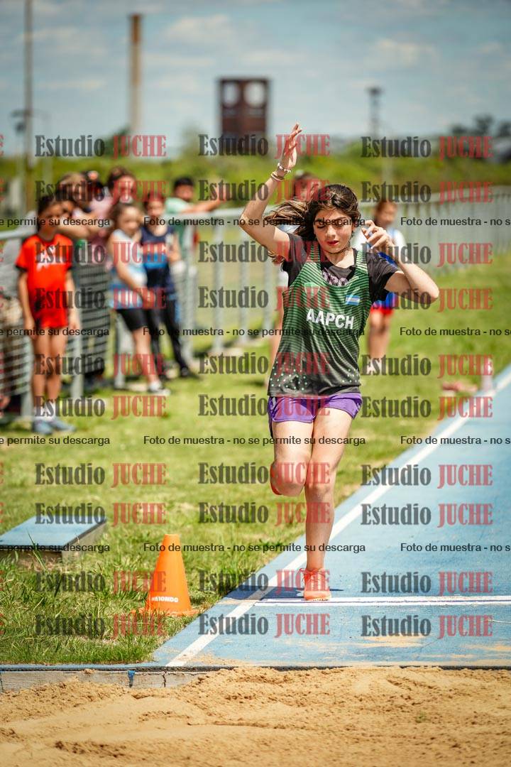 Fotos del salto en largo de mujeres - U12