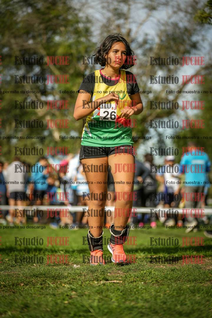 Fotos de la llegada del cross de 1000 m