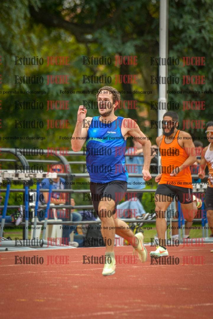Fotos de los 400 m llanos de varones