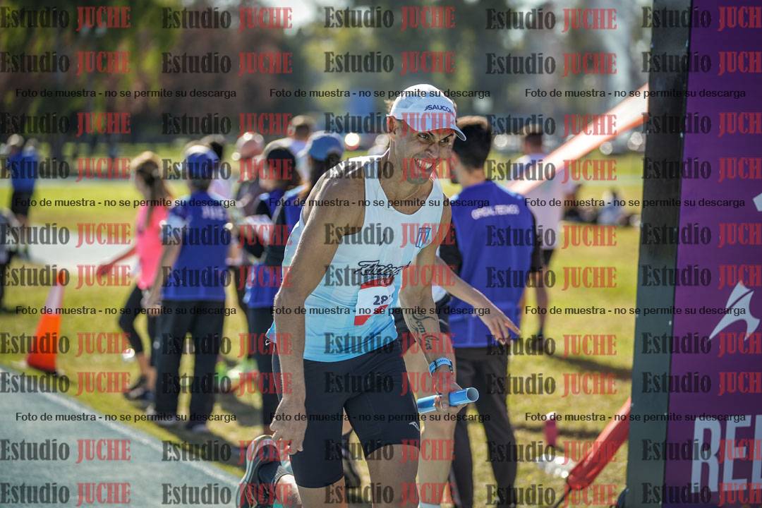 Fotos durante los relevos