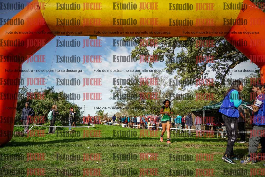 Fotos de la llegada del cross de 1000 m