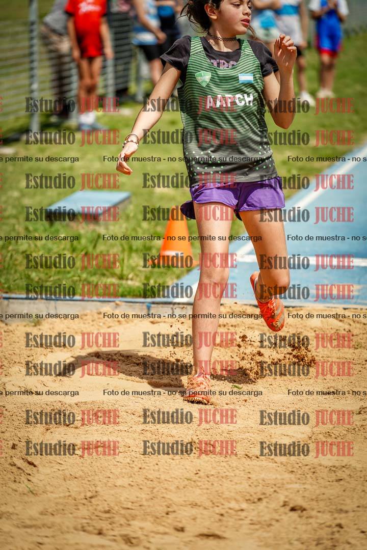 Fotos del salto en largo de mujeres - U12