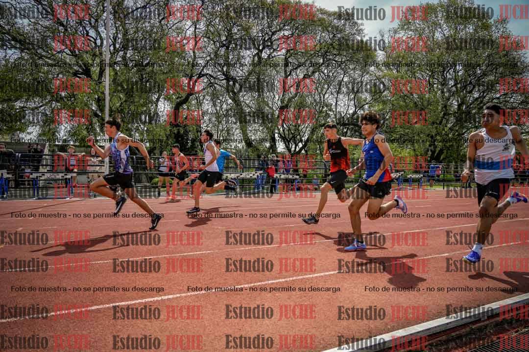 Fotos de los 80 m llanos de varones - FINAL