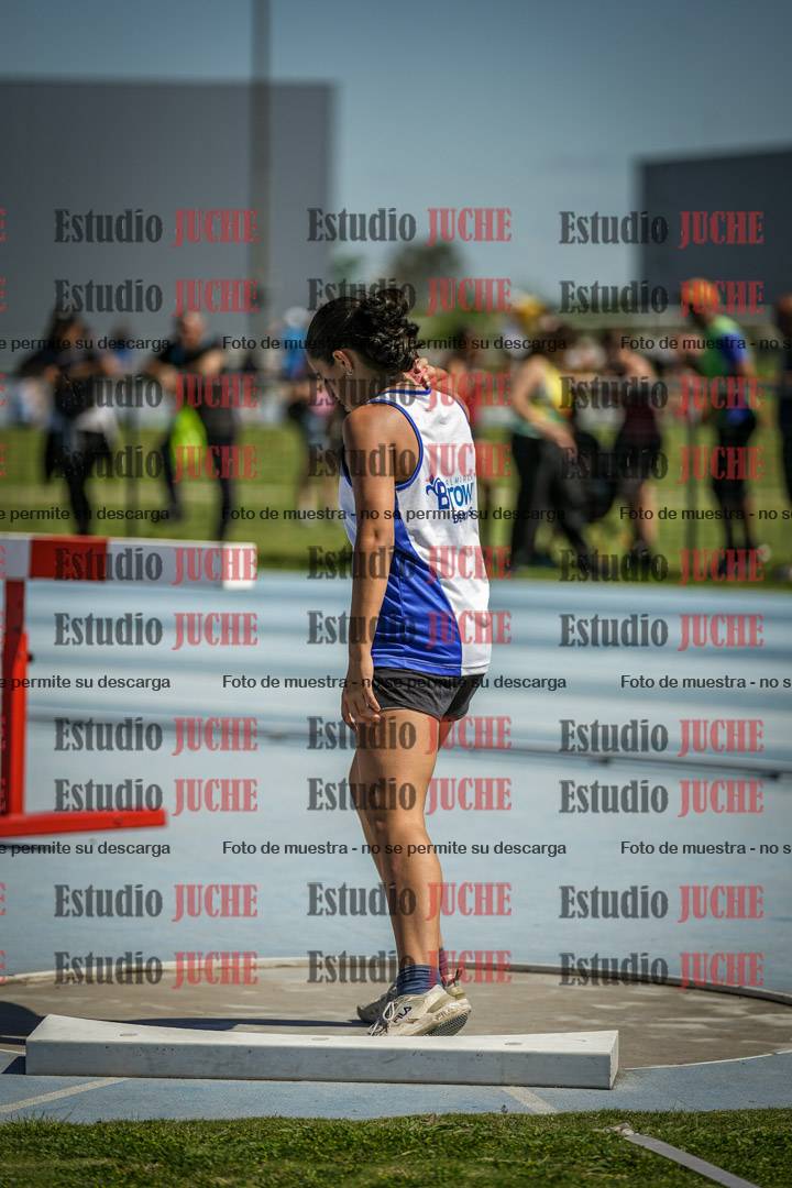 Fotos del lanzamiento de bala de mujeres - U14