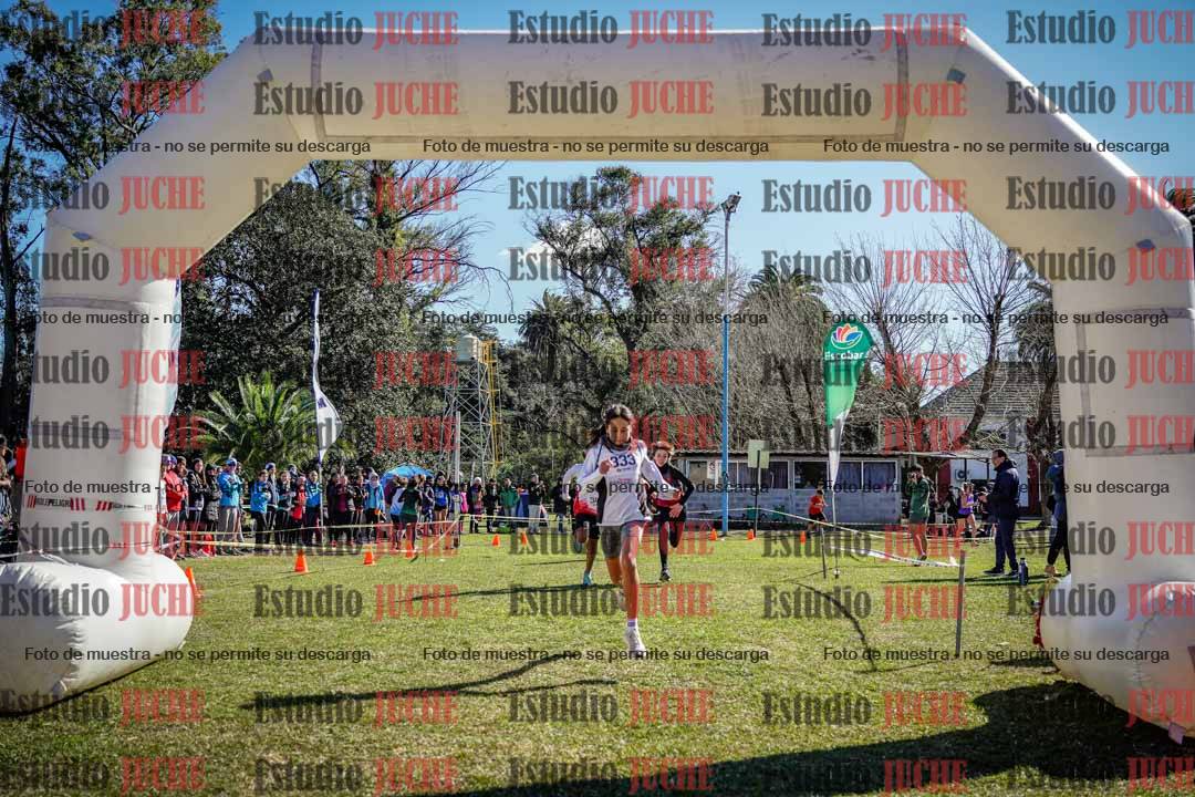 Fotos de la llegada del cross de 1500 m