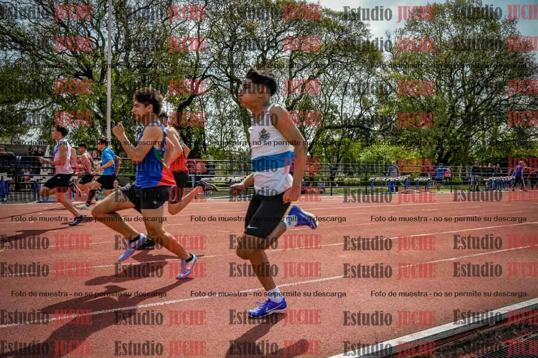 Fotos de los 80 m llanos de varones - FINAL