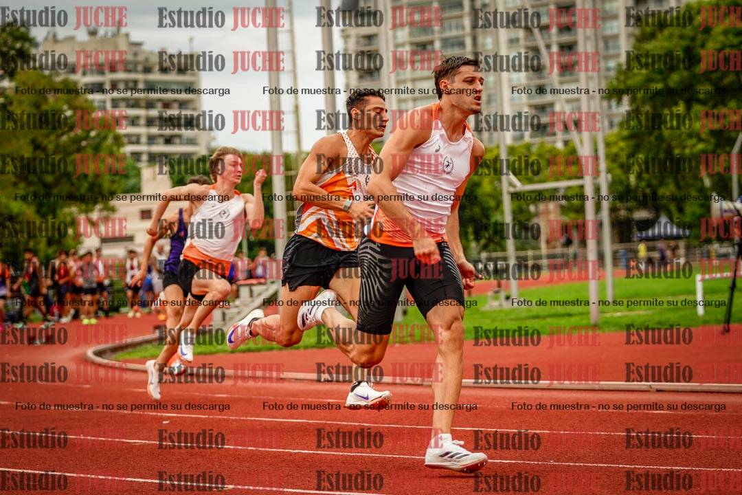 Fotos de los 200 m de varones