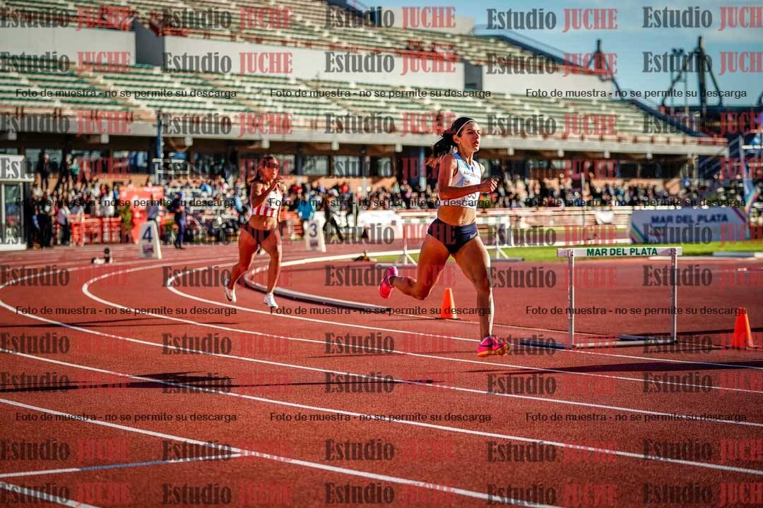 Fotos de los 400 m con vallas de mujeres - FINAL