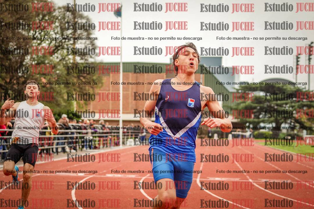Fotos de los 200 m llanos de varones