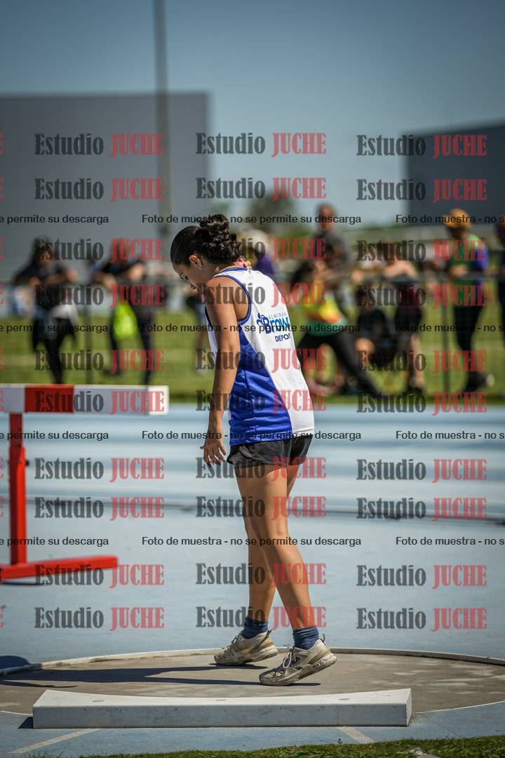 Fotos del lanzamiento de bala de mujeres - U14