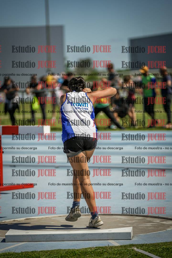 Fotos del lanzamiento de bala de mujeres - U14