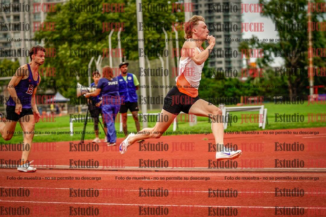 Fotos de los 200 m de varones