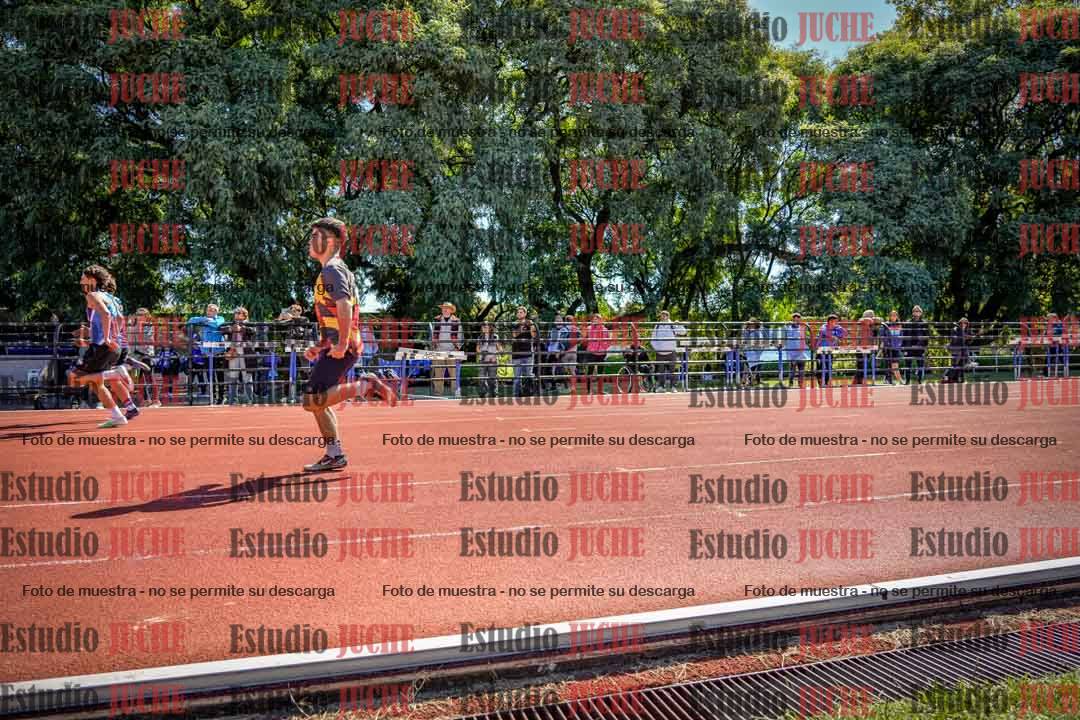 Fotos de los 100 m de varones
