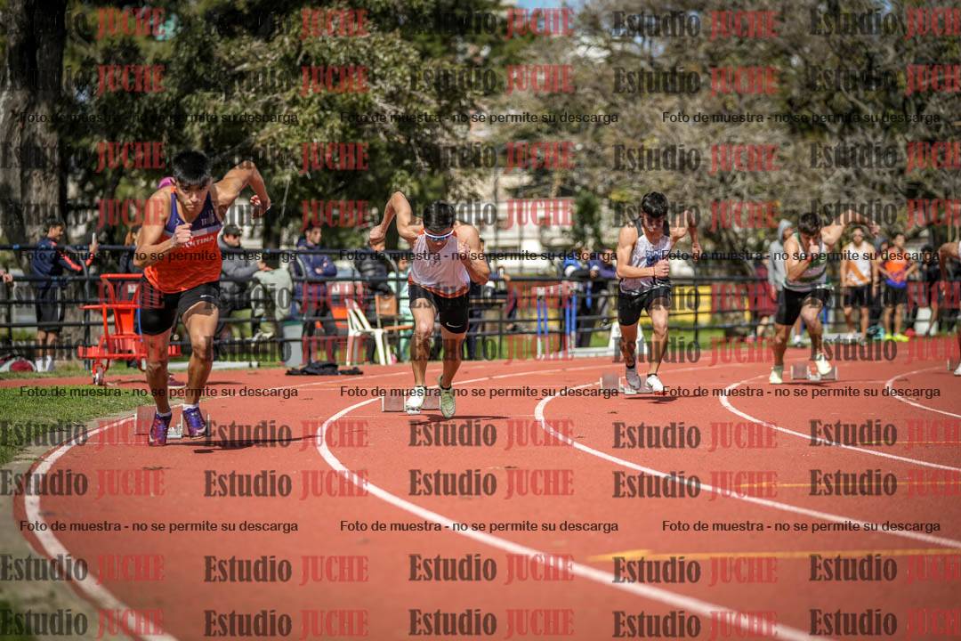 Fotos de los 200 m llanos de varones