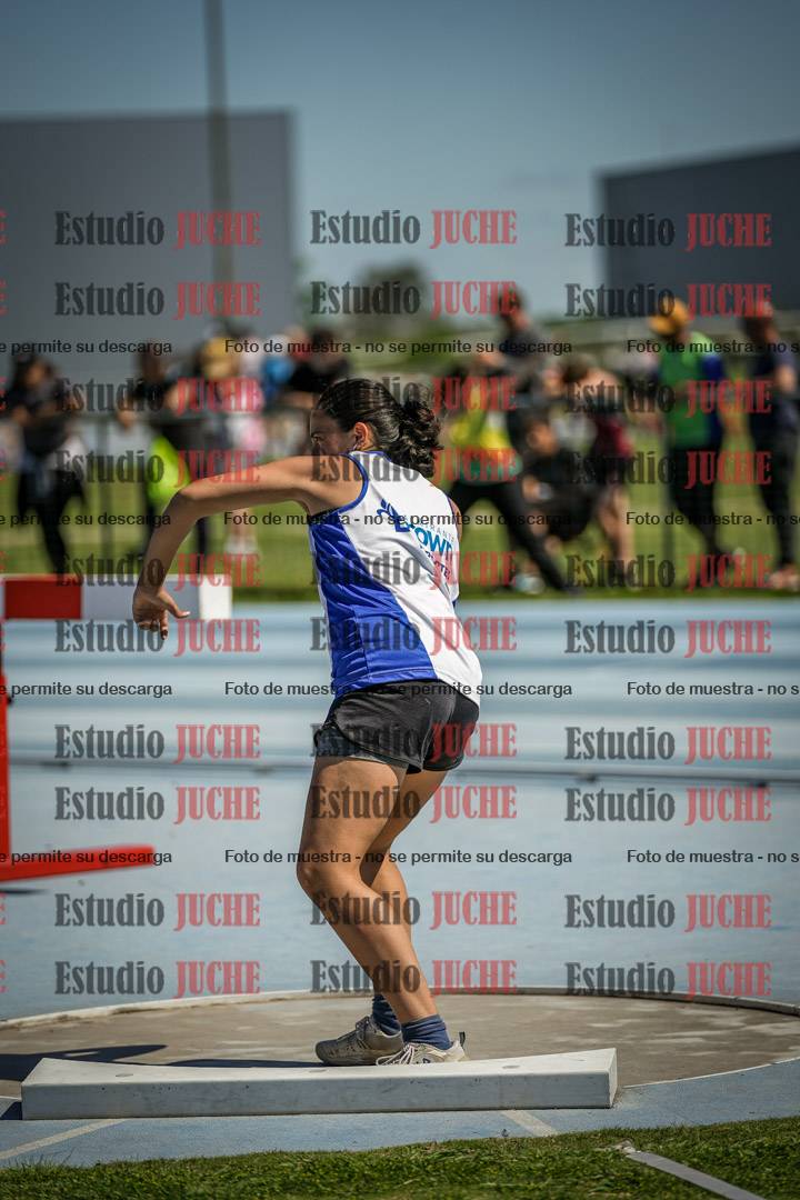 Fotos del lanzamiento de bala de mujeres - U14