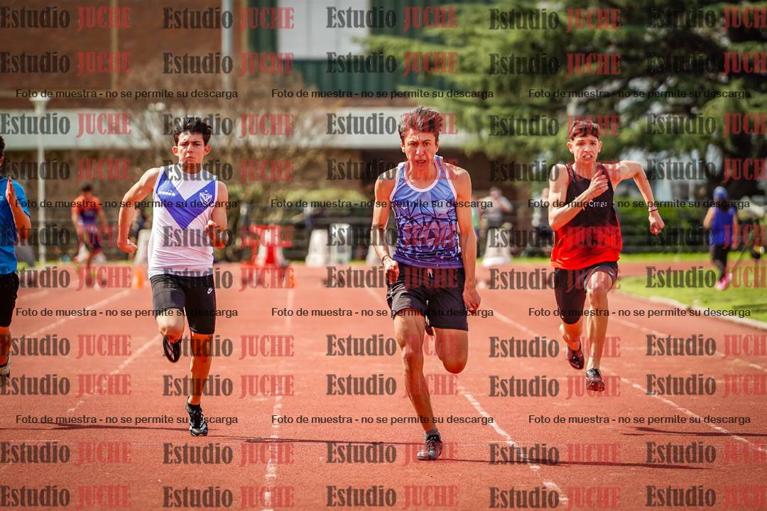 Fotos de los 80 m llanos de varones - FINAL