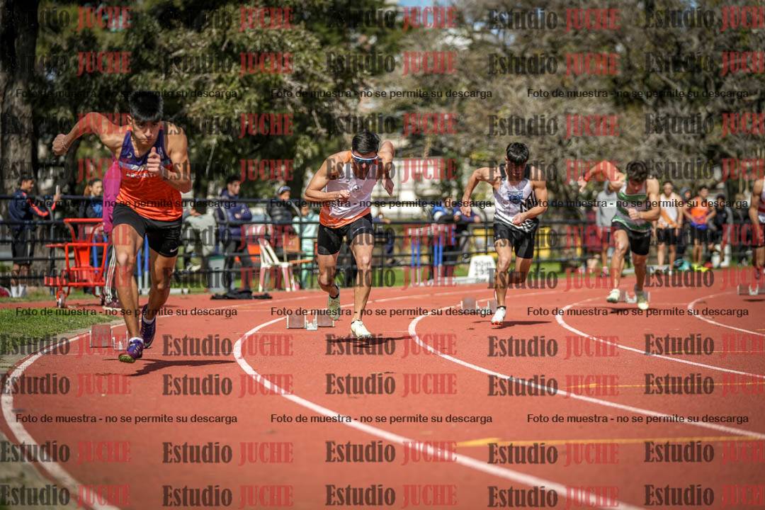 Fotos de los 200 m llanos de varones