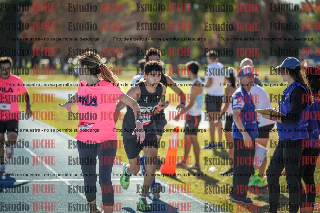 Fotos durante los relevos