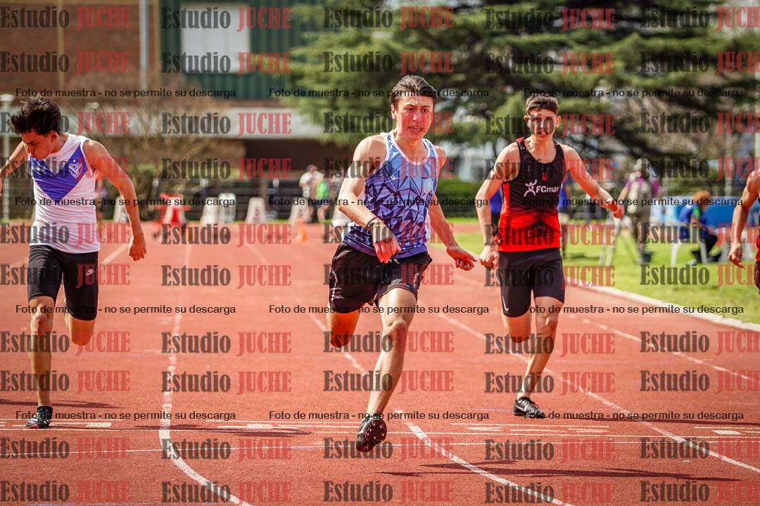 Fotos de los 80 m llanos de varones - FINAL