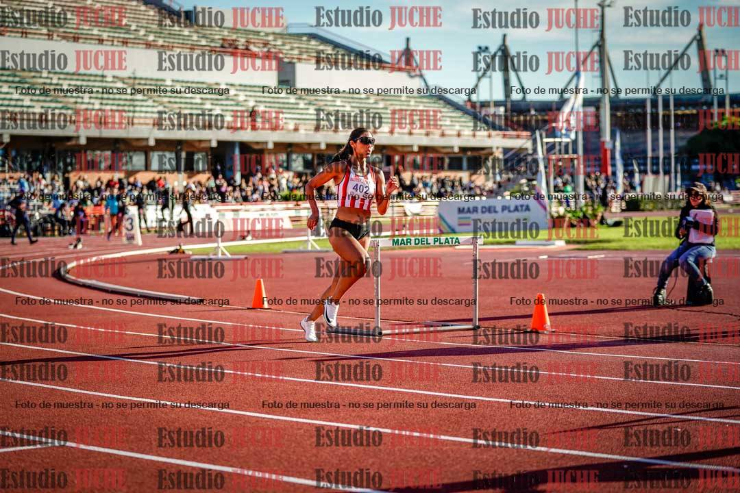 Fotos de los 400 m con vallas de mujeres - FINAL