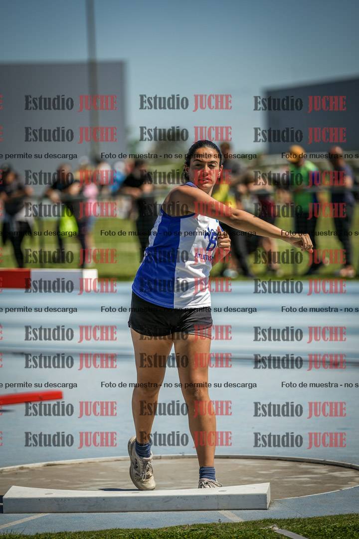 Fotos del lanzamiento de bala de mujeres - U14