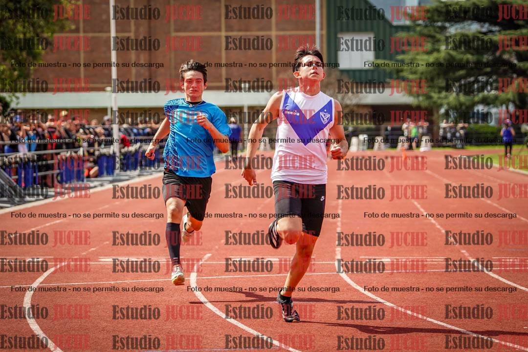 Fotos de los 80 m llanos de varones - FINAL