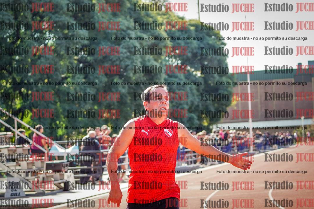 Fotos de los 100 m llanos de varones
