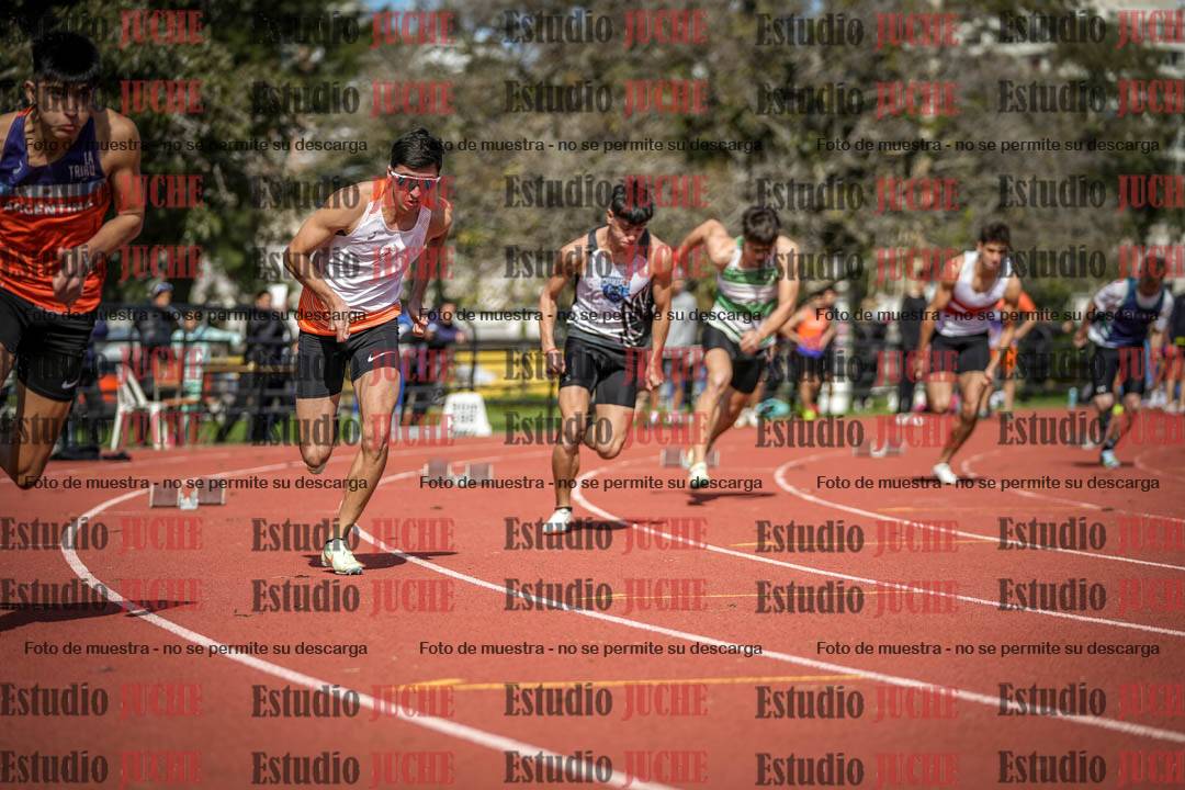 Fotos de los 200 m llanos de varones