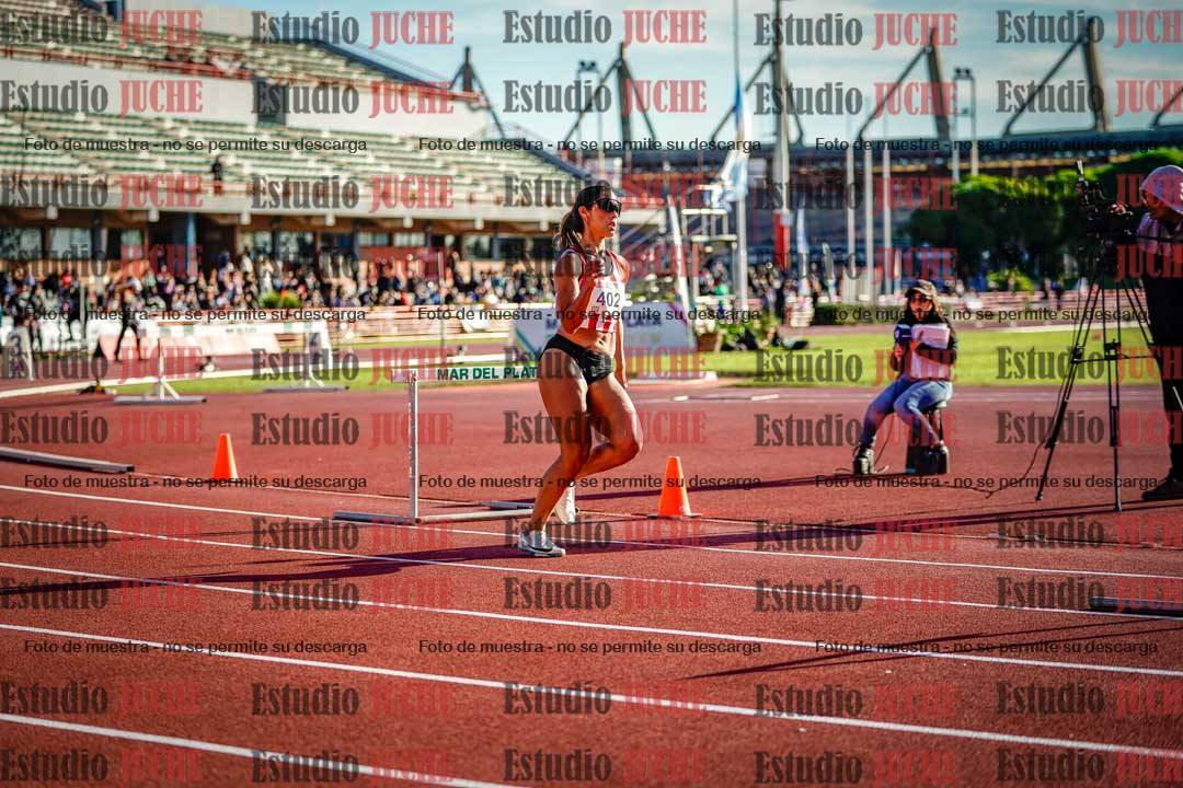 Fotos de los 400 m con vallas de mujeres - FINAL