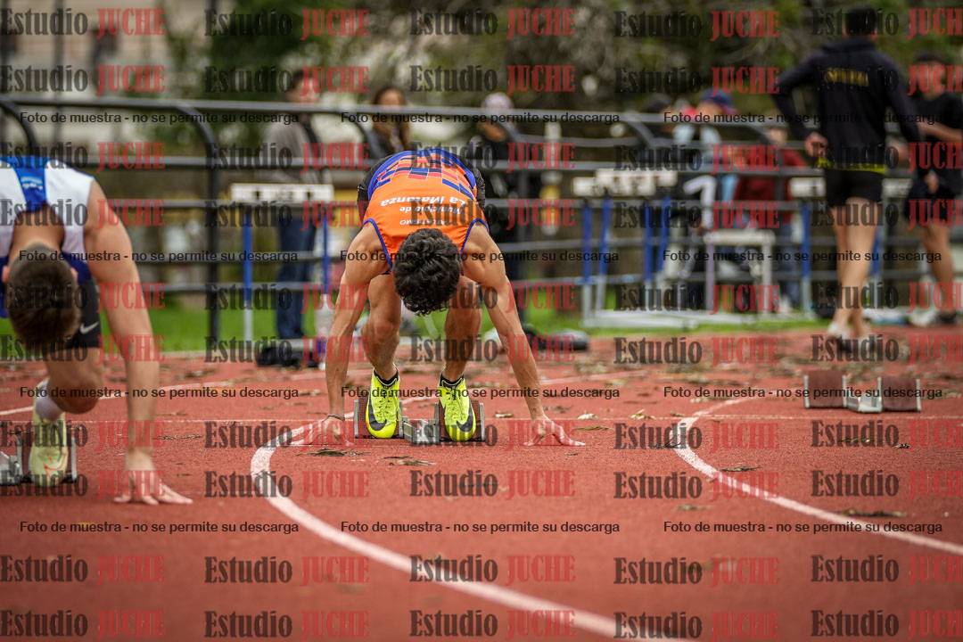 Fotos de los 200 m llanos de varones