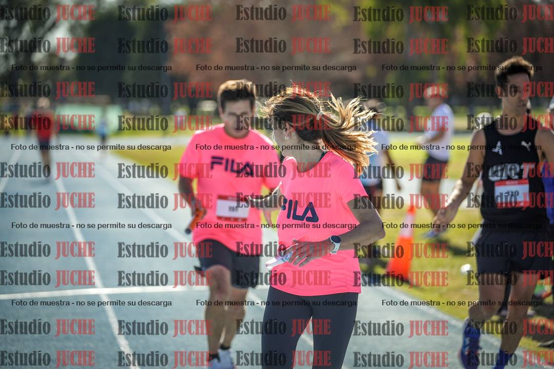 Fotos durante los relevos