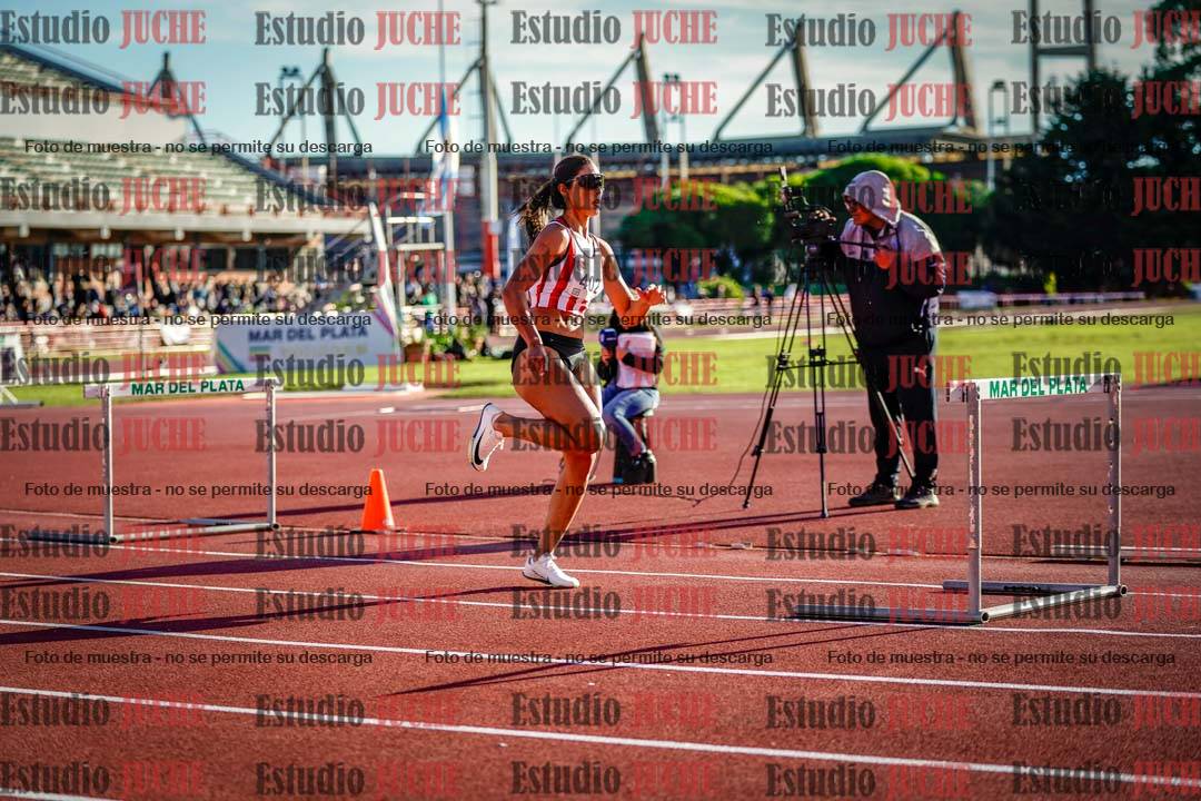 Fotos de los 400 m con vallas de mujeres - FINAL