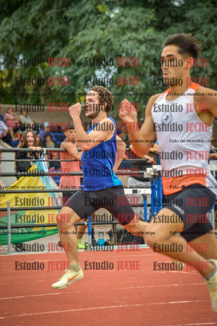 Fotos de los 400 m llanos de varones