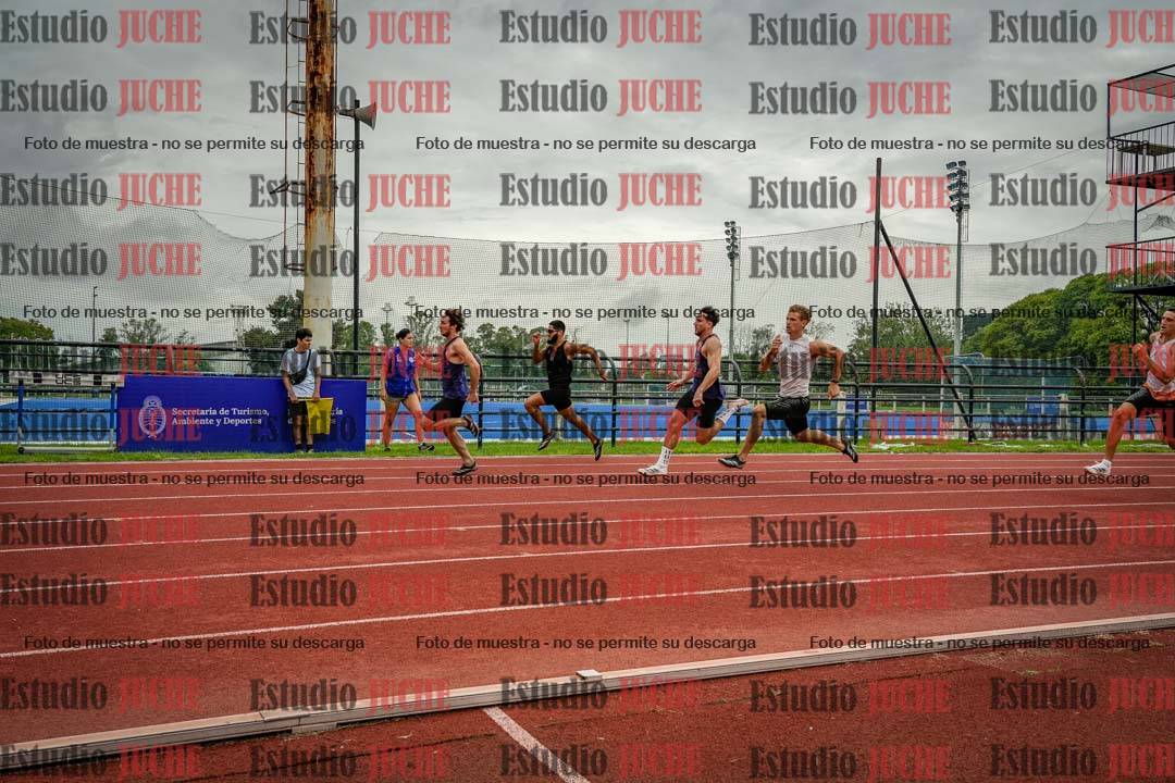 Fotos de los 200 m de varones