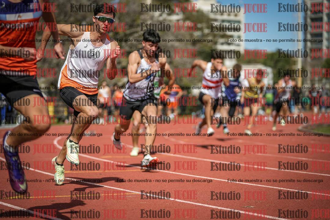 Fotos de los 200 m llanos de varones
