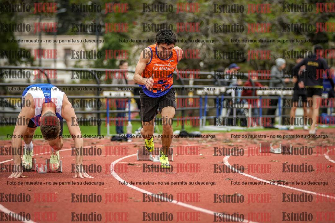 Fotos de los 200 m llanos de varones