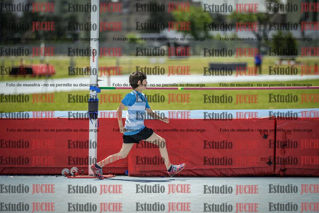 Fotos del salto en alto de varones - U12