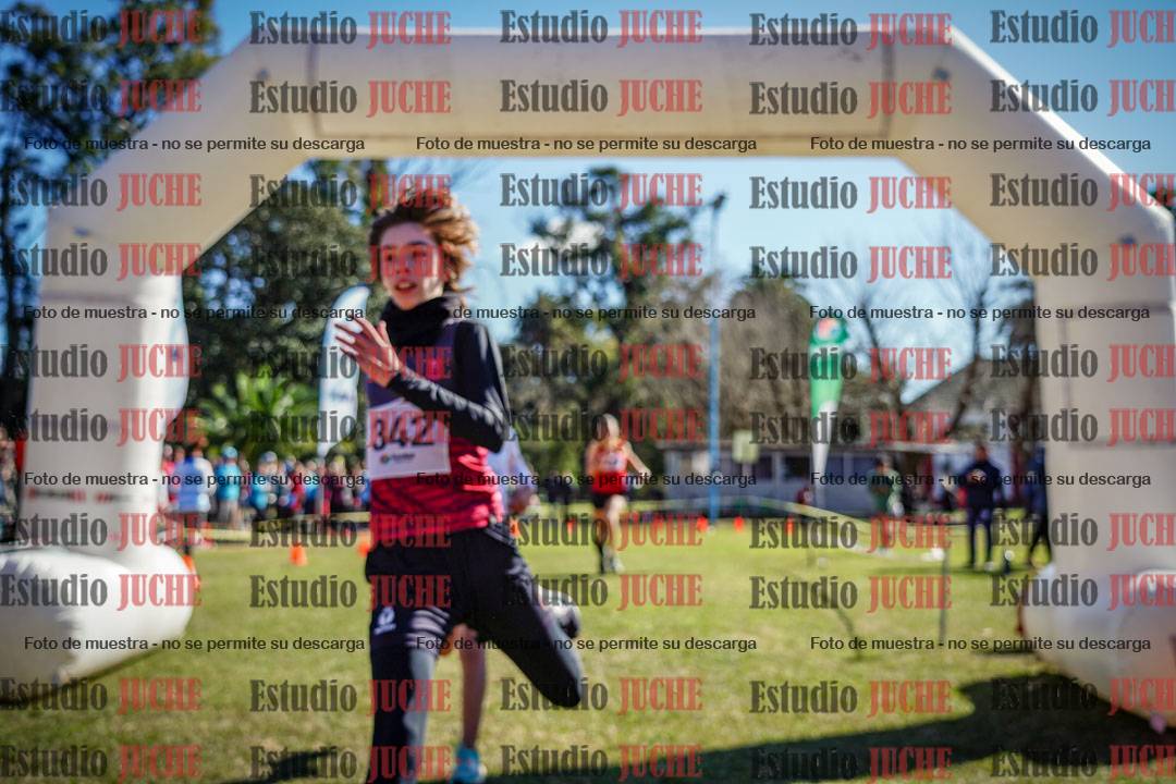 Fotos de la llegada del cross de 1500 m