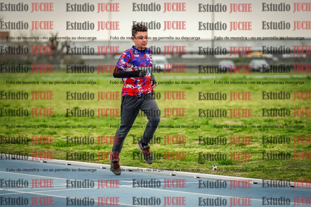 Fotos de los 150 m llanos de varones - U14