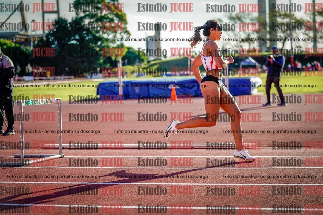 Fotos de los 400 m con vallas de mujeres - FINAL