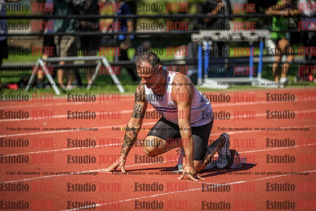Fotos de los 200 m llanos de varones