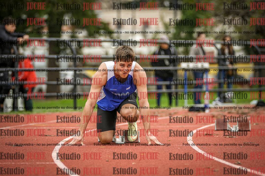Fotos de los 200 m llanos de varones