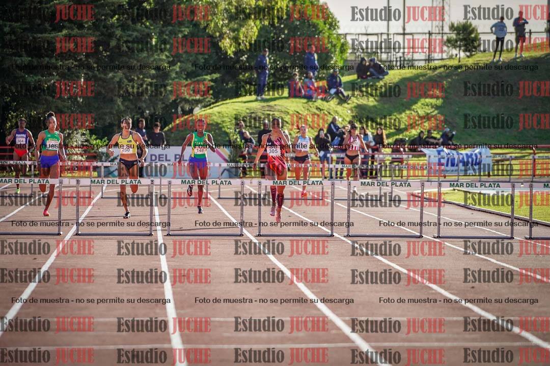 Fotos de los 400 m con vallas de mujeres - FINAL