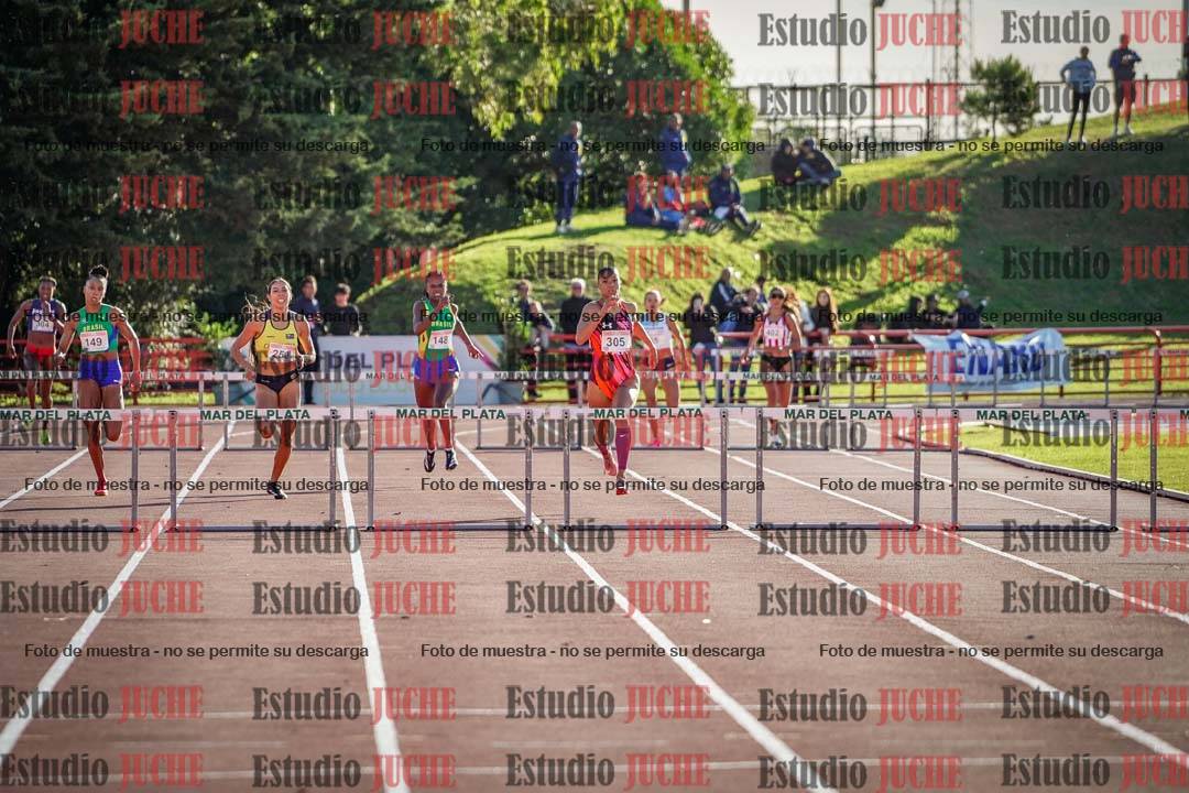Fotos de los 400 m con vallas de mujeres - FINAL