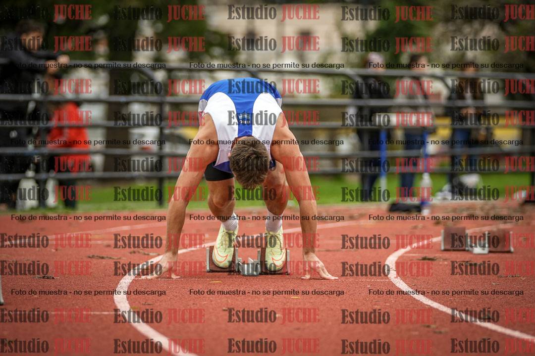 Fotos de los 200 m llanos de varones