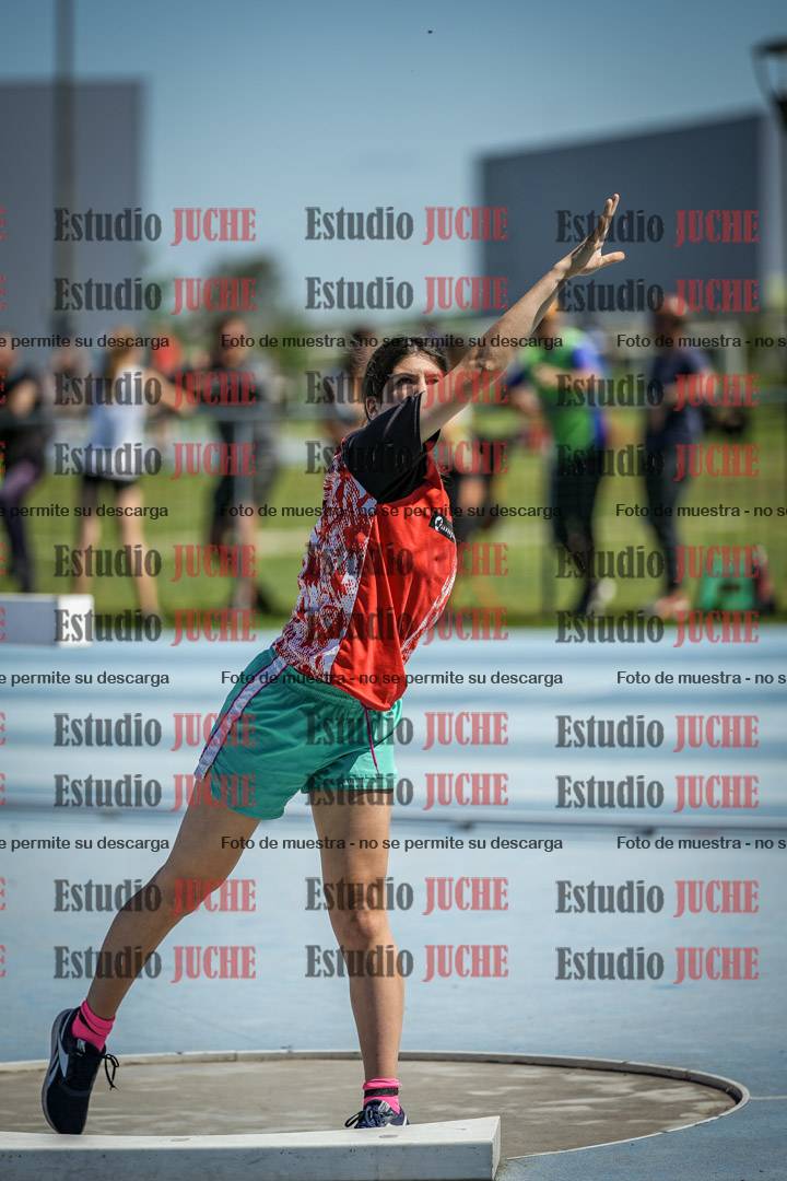 Fotos del lanzamiento de bala de mujeres - U14