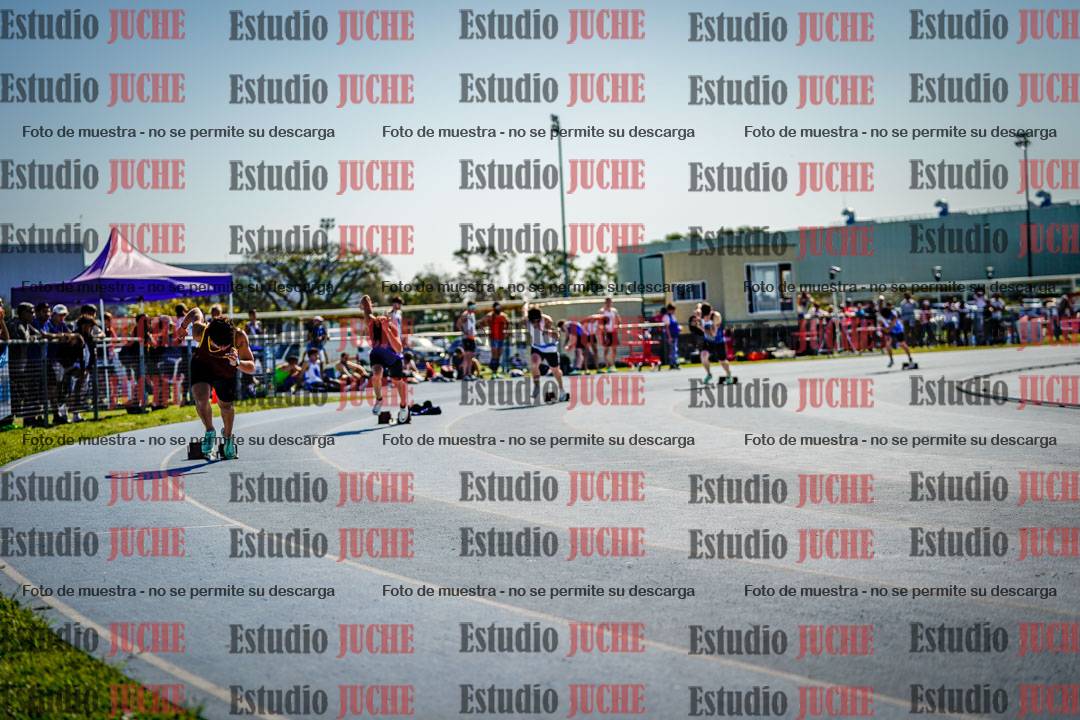 Fotos de los 400 m llanos de varones