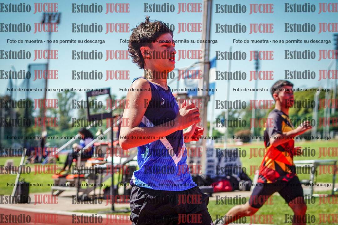 Fotos de los 100 m de varones